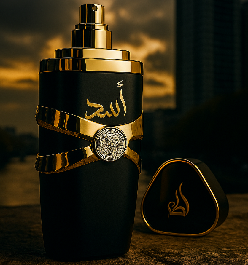 👑🦁 Asad Prestige – Perfume original de alto nivel, refinado y distinguido.