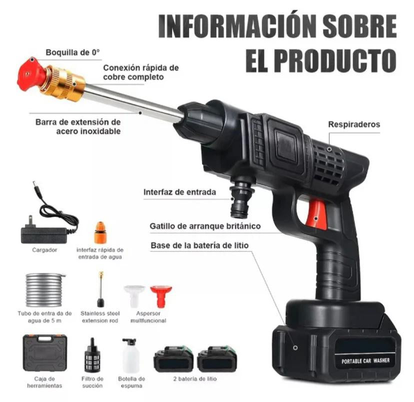 💦🚗 PowerWash Pro®: Limpieza Potente Donde Quieras