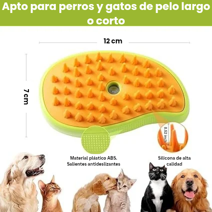 El spa relajante para tu mascota - Cepillo 3 en 1