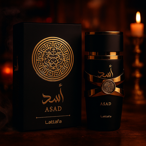👑🦁 Asad Prestige – Perfume original de alto nivel, refinado y distinguido.
