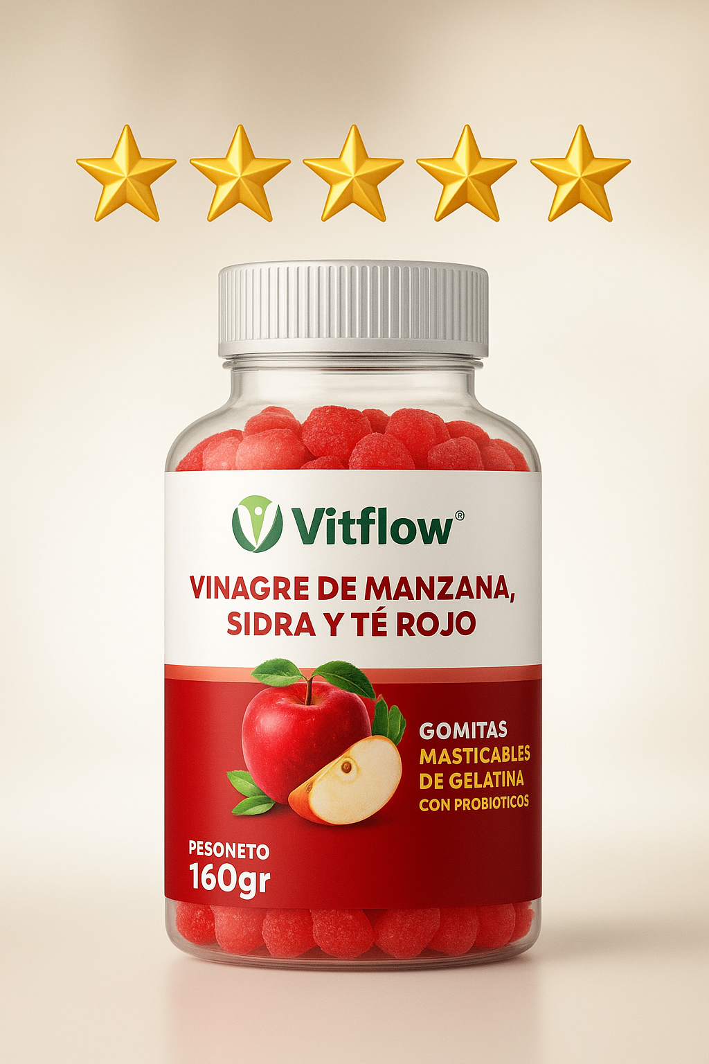 🌿 Slim & Digest Gummies – Gomitas de Vinagre de Manzana 🍎