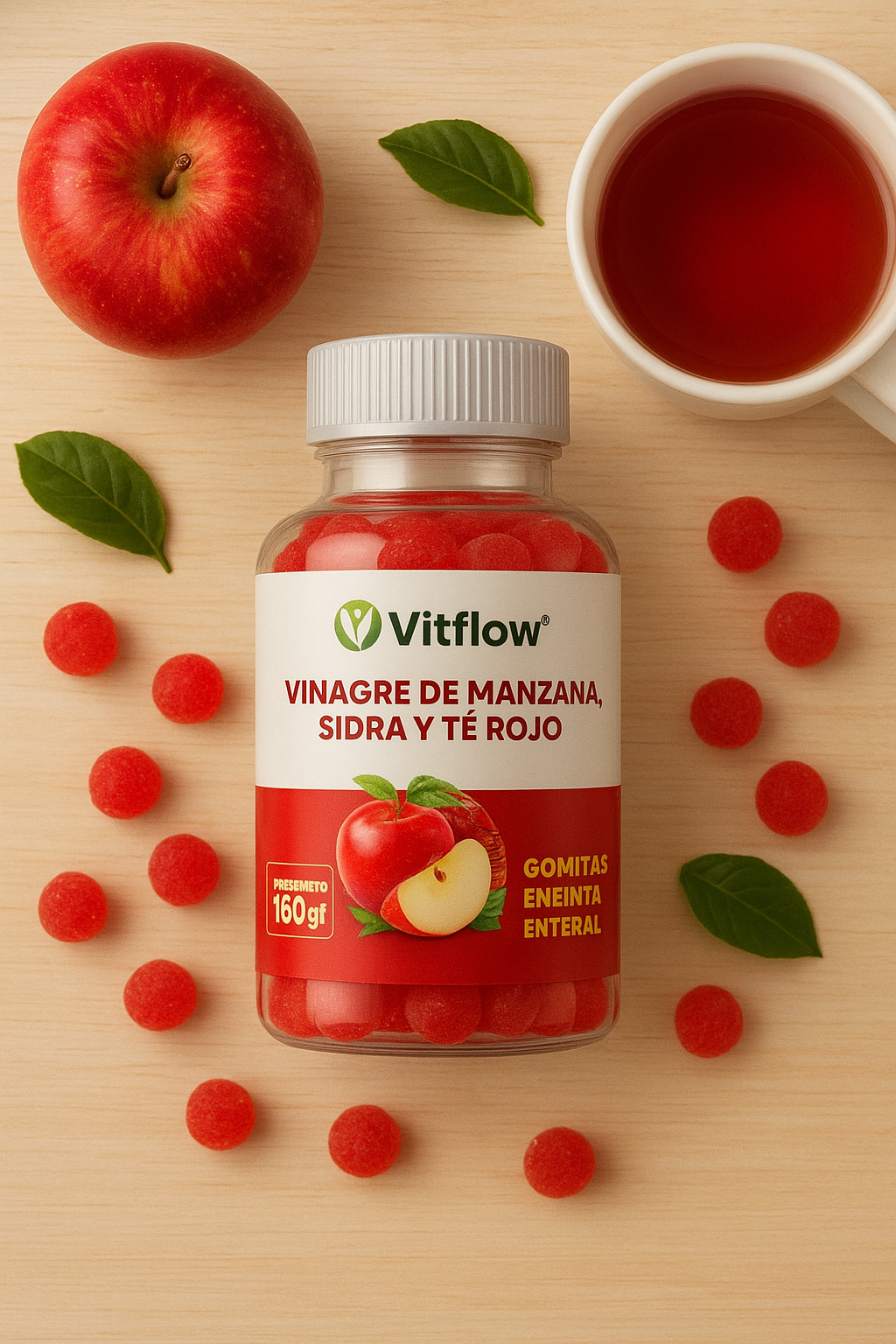 🌿 Slim & Digest Gummies – Gomitas de Vinagre de Manzana 🍎