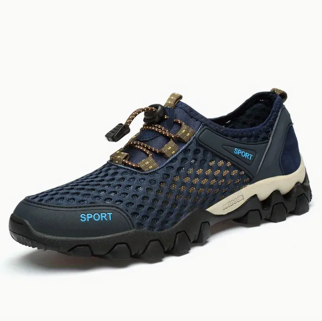 Tenis Trocha todoterreno hombre, detalle