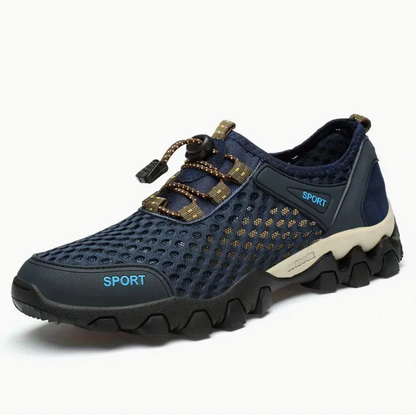 Tenis Trocha todoterreno hombre, detalle