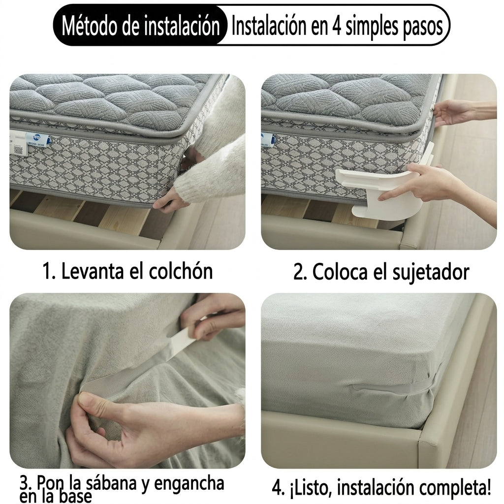 Sujetador de Sábanas Ajustable