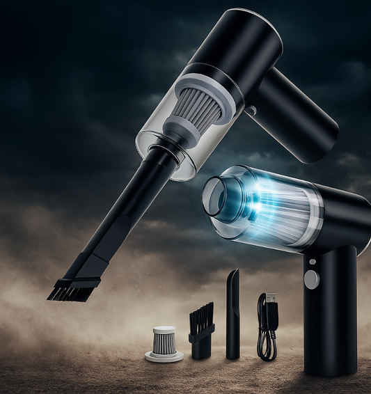 🧲 CarClean® – Auto Vacuum Pro: Limpieza Profunda al Instante, Donde Estés.