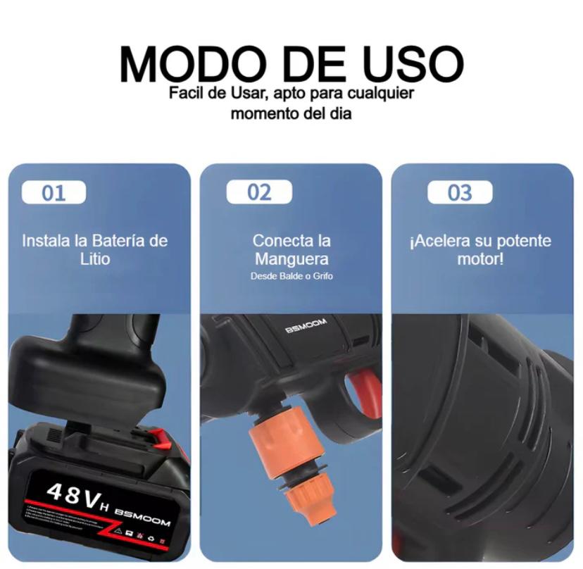 💦🚗 PowerWash Pro®: Limpieza Potente Donde Quieras
