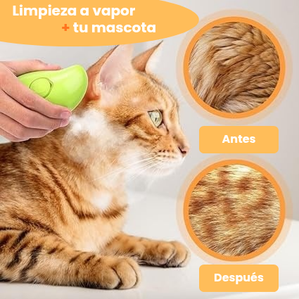 El spa relajante para tu mascota - Cepillo 3 en 1
