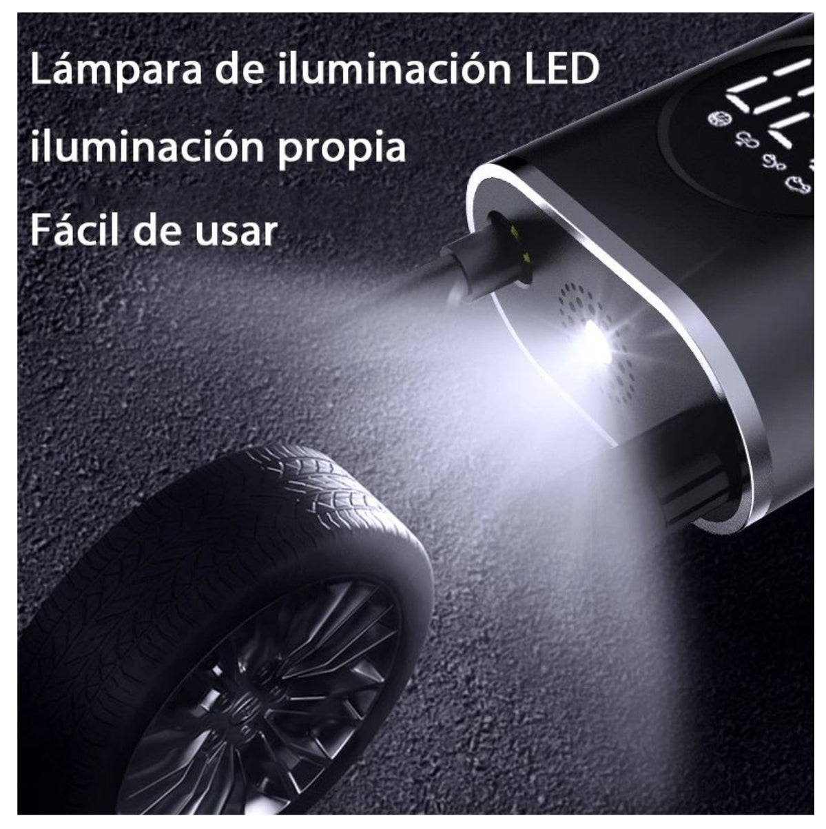 ¿Llanta baja otra vez? Infla en minutos sin cables ni estaciones