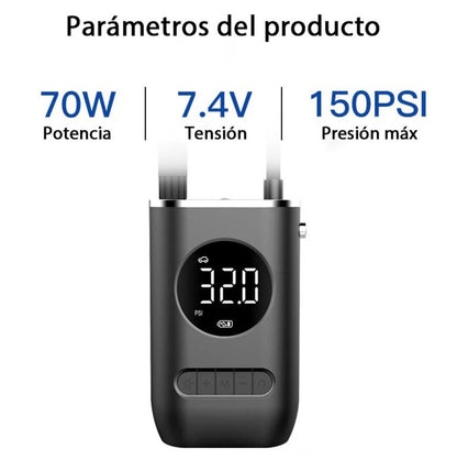 💨 PowerAir™ Recargable – Inflado Instantáneo en Cualquier Lugar
