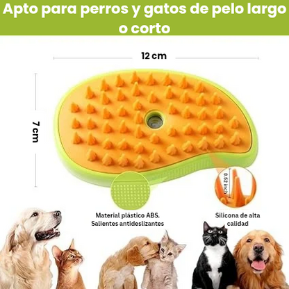 El spa relajante para tu mascota - Cepillo 3 en 1