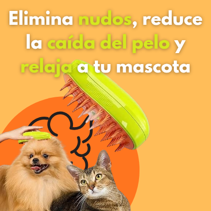 El spa relajante para tu mascota - Cepillo 3 en 1