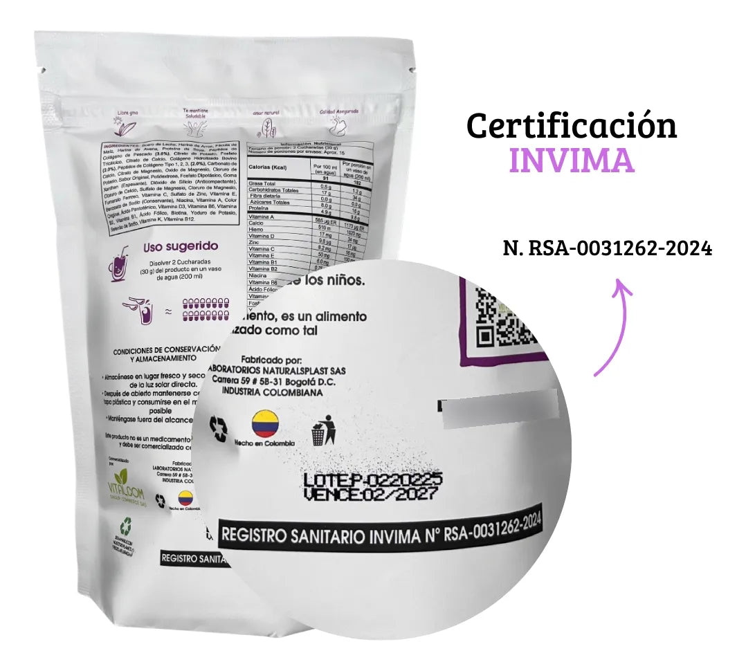 Multi-Colágeno Peptides Pack x2 — Potencia tu belleza y articulaciones, concentración natural