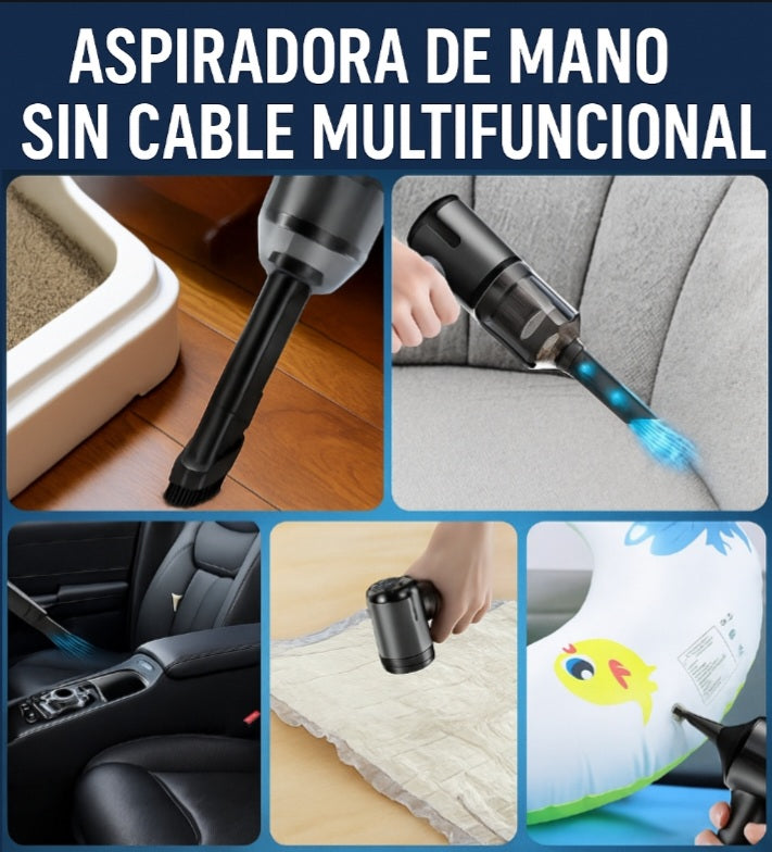 🧲 CarClean® – Auto Vacuum Pro: Limpieza Profunda al Instante, Donde Estés.