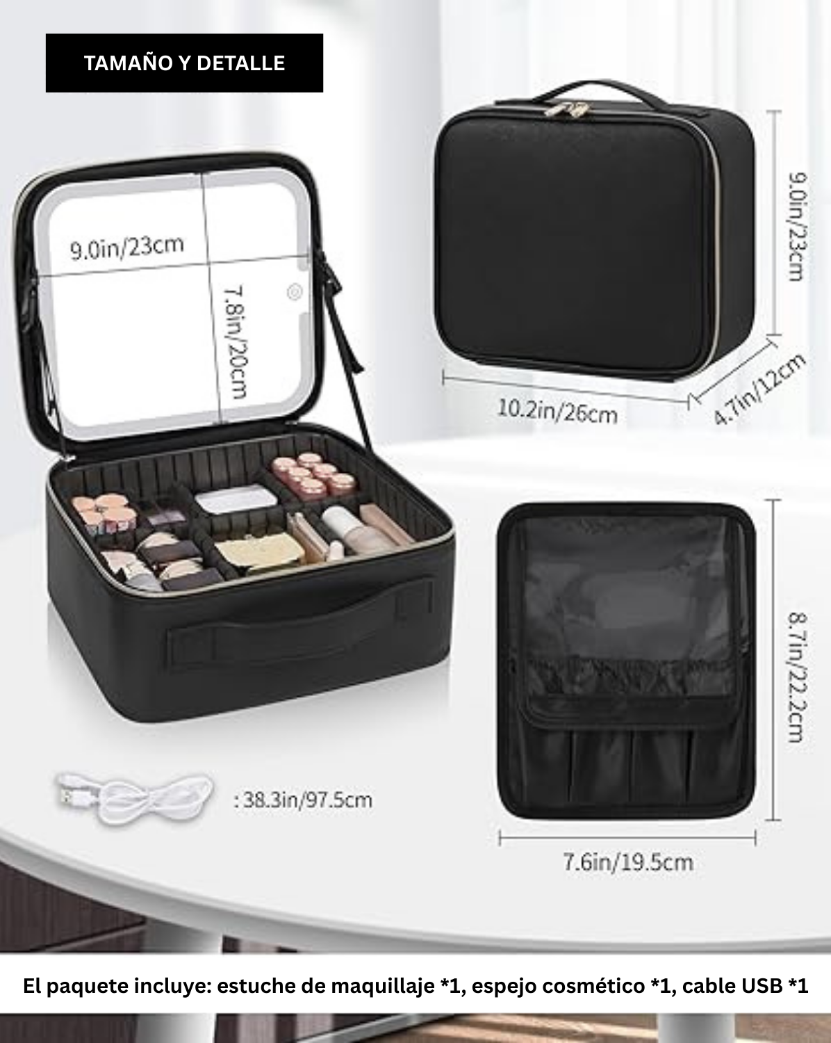 Cosmetiquera LumiTouch™ + Molde FreshSkin