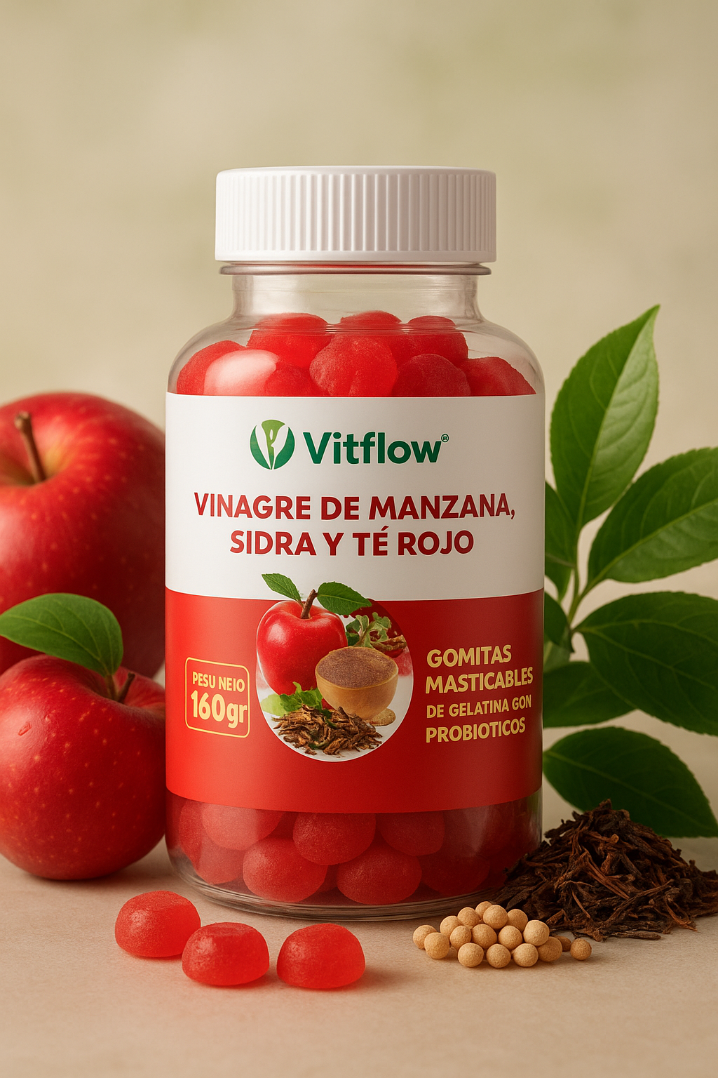 🌿 Slim & Digest Gummies – Gomitas de Vinagre de Manzana 🍎